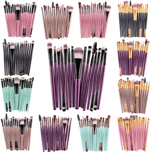 15Pcs Eye Shadow Foundation Brush