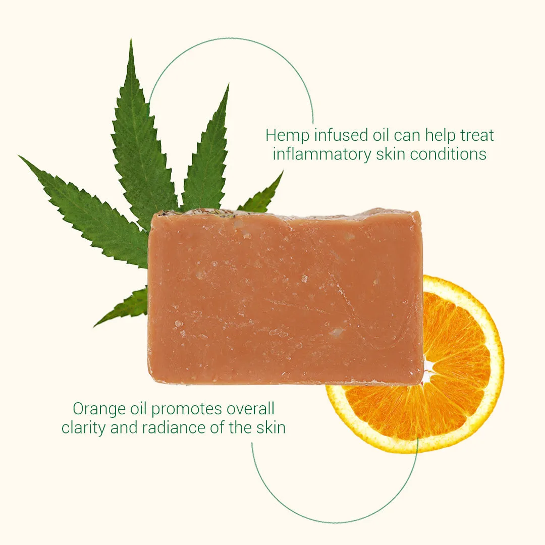 4/20 Citrus Hemp Bar Soap