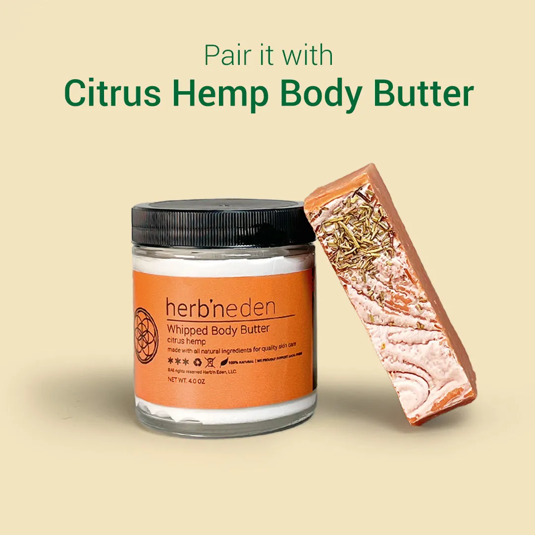 4/20 Citrus Hemp Bar Soap