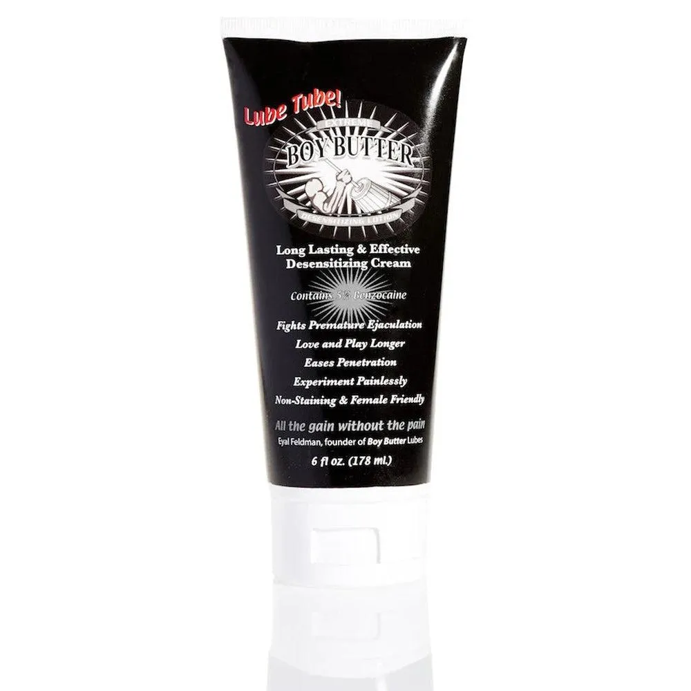 Boy Butter Extreme Desensitizing Cream - 6 Fl. Oz Tube