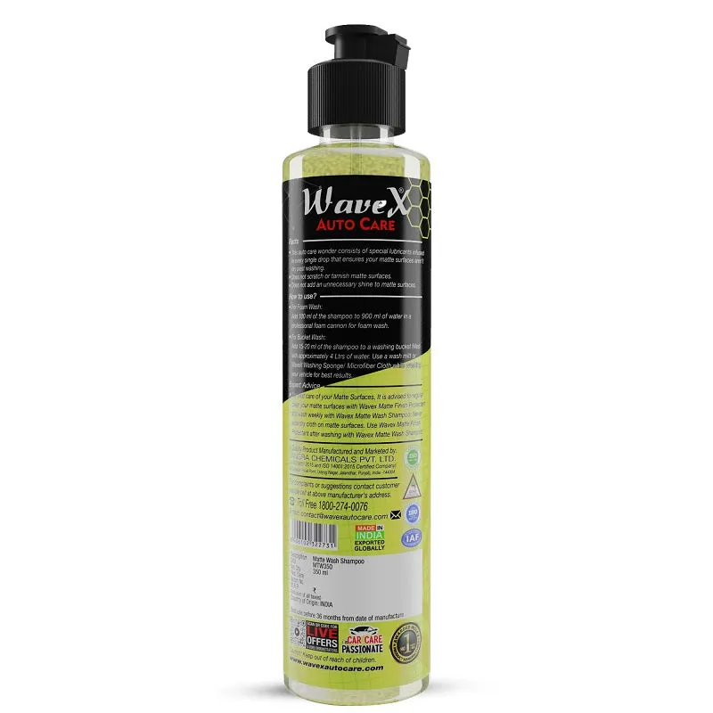 Car Shampoo and Bike Shampoo | For Matte Painted Vehicles  | Foaming Shampoo For Matte Bikes and Cars