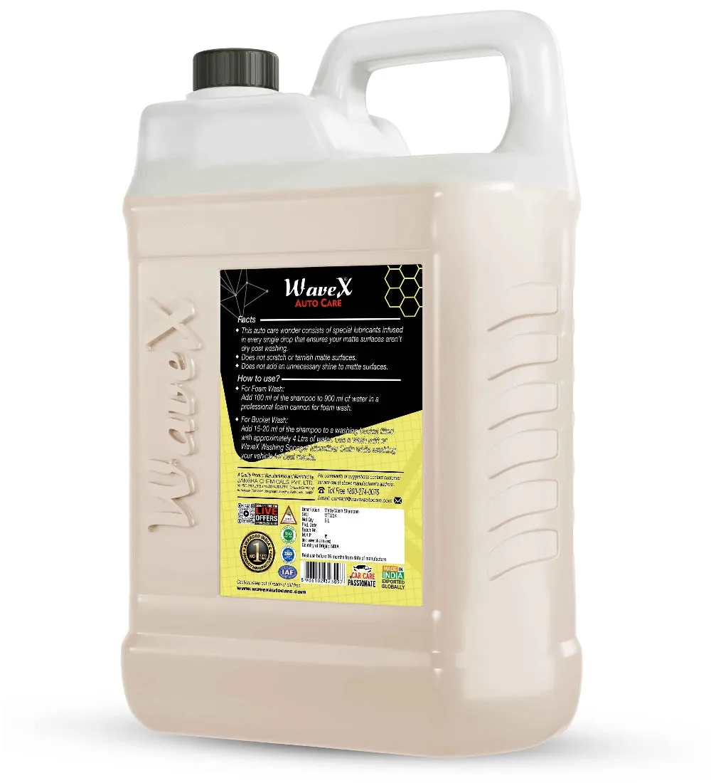 Car Shampoo and Bike Shampoo | For Matte Painted Vehicles  | Foaming Shampoo For Matte Bikes and Cars