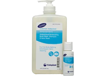 Coloplast 7205 Gentle Rain Antibacterial Cleanser, Size 600ml Bottle