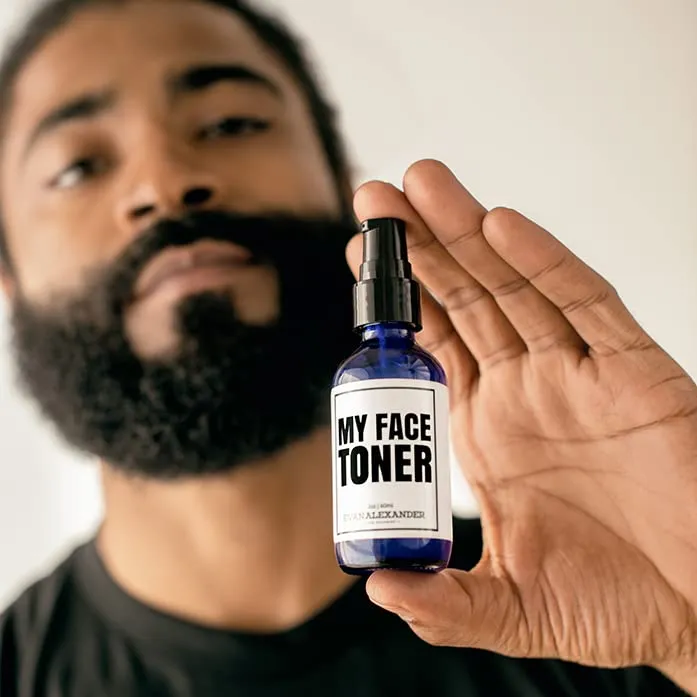 Evan Alexander Fine Grooming My Face Toner, Green Tea, 2 Fluid Ounces