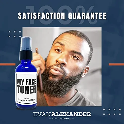 Evan Alexander Fine Grooming My Face Toner, Green Tea, 2 Fluid Ounces