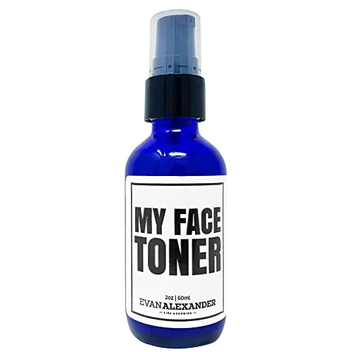 Evan Alexander Fine Grooming My Face Toner, Green Tea, 2 Fluid Ounces