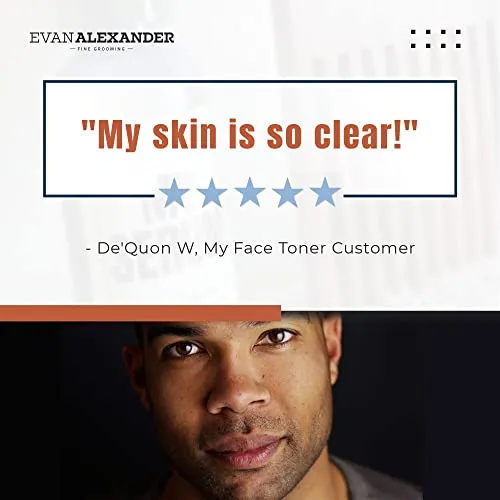 Evan Alexander Fine Grooming My Face Toner, Green Tea, 2 Fluid Ounces
