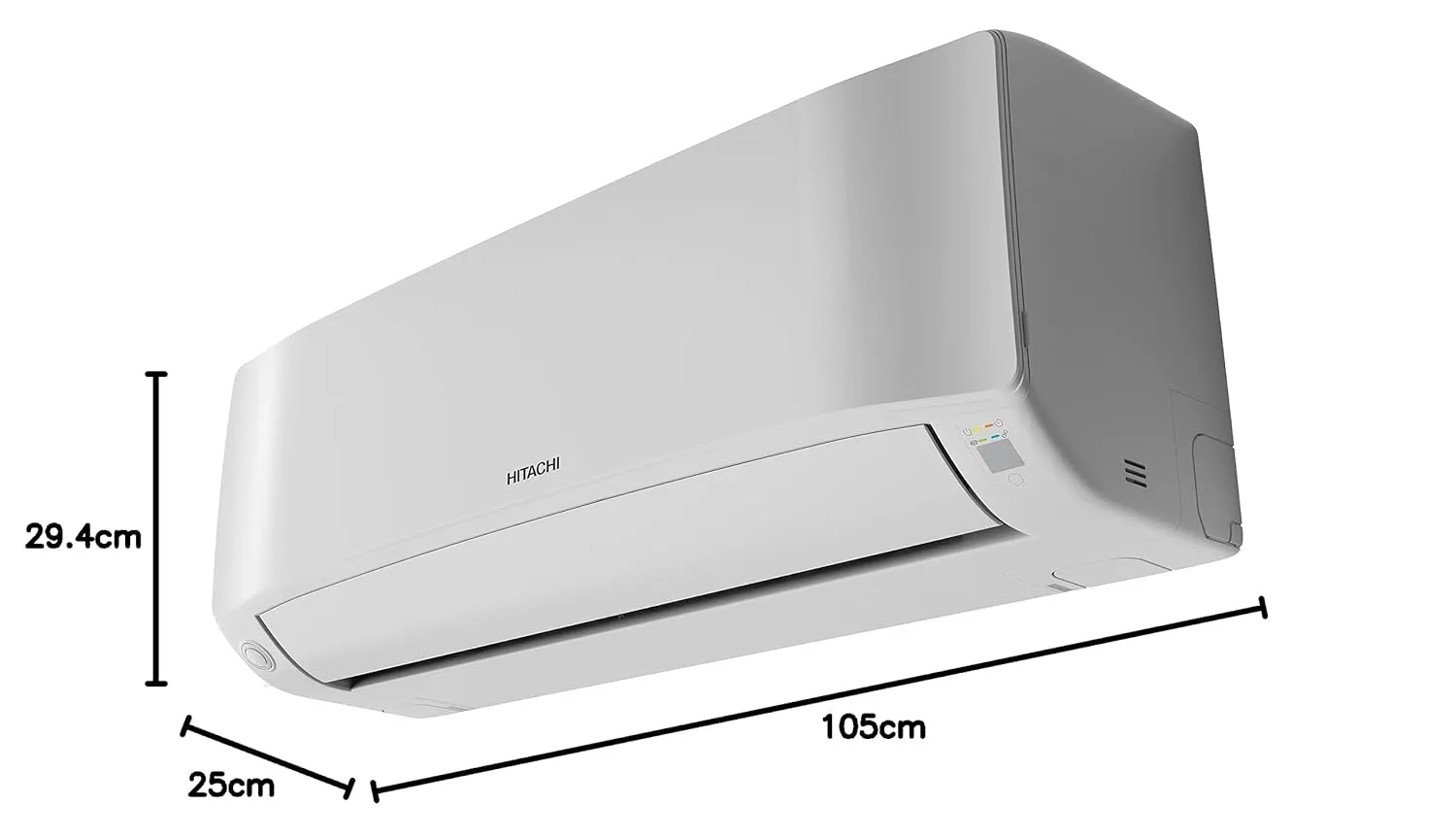 Hitachi RAS.B222PCAIBA1 1.8 Ton Class 2 Star Long airthrow Fixed Speed Split AC (100% Copper, Dust Filter, Senpai 2200FL, R32 White)
