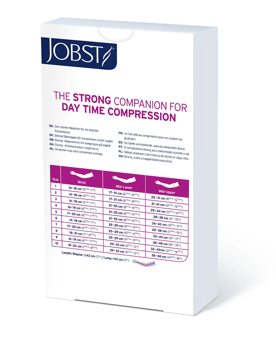 JOBST Bella Strong Armsleeve 20-30 mmHg w/ Silicone Top Band