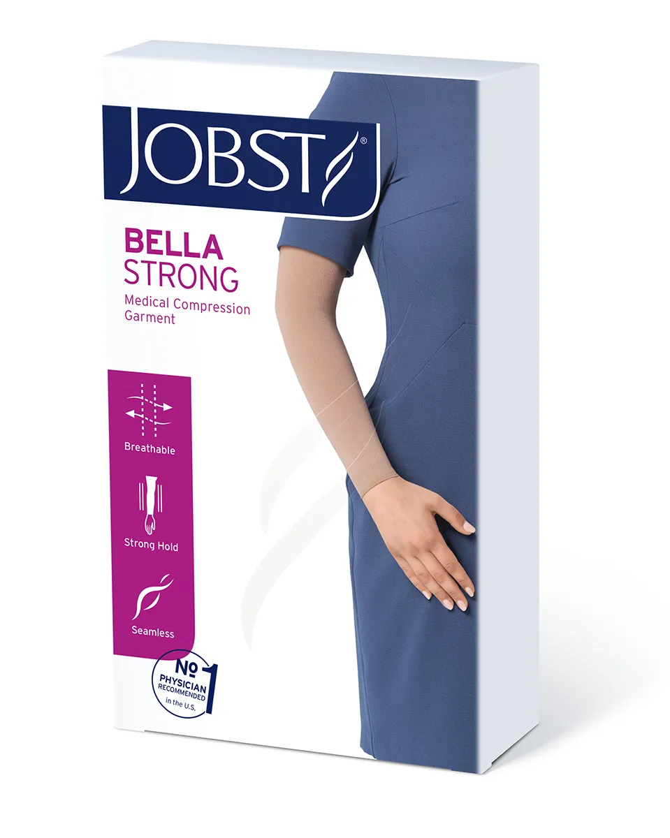 JOBST Bella Strong Armsleeve 20-30 mmHg w/ Silicone Top Band