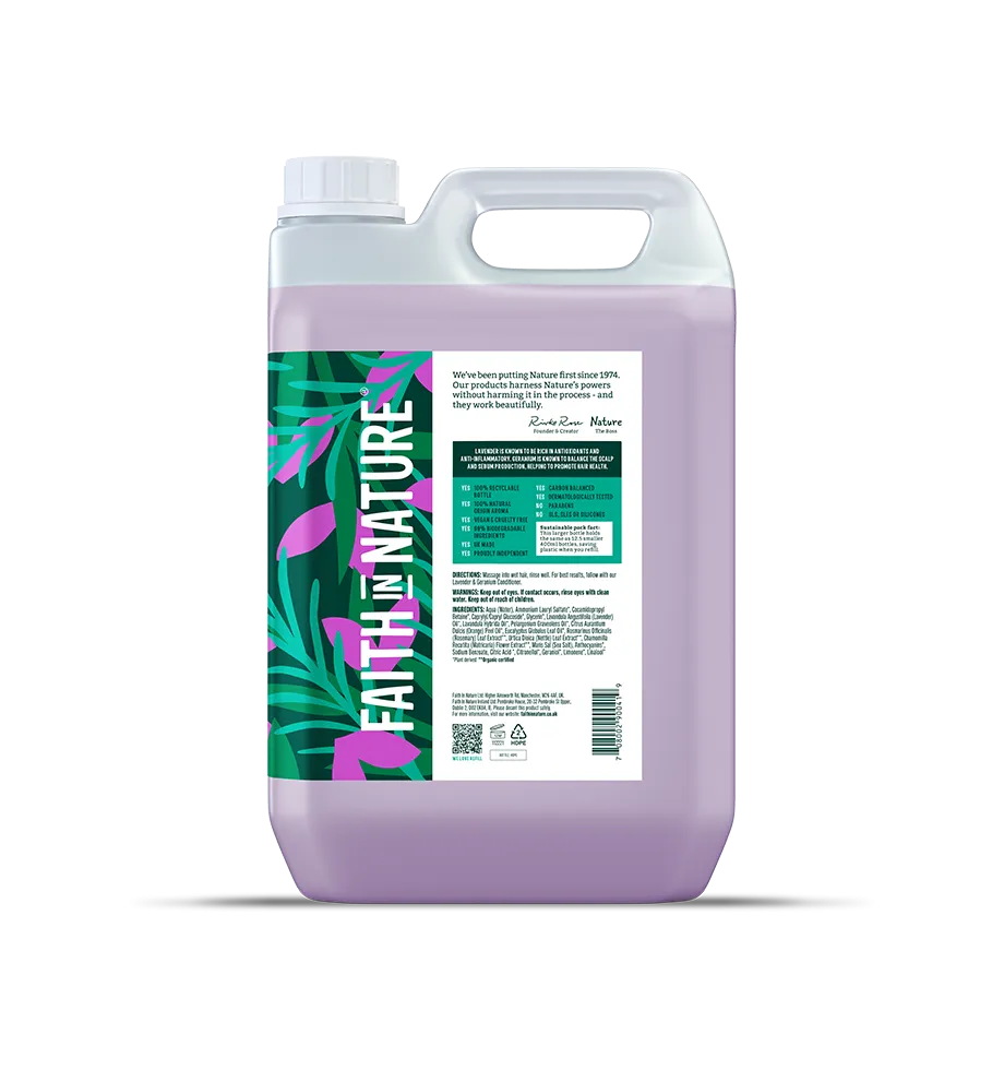 Lavender & Geranium Shampoo - 5L