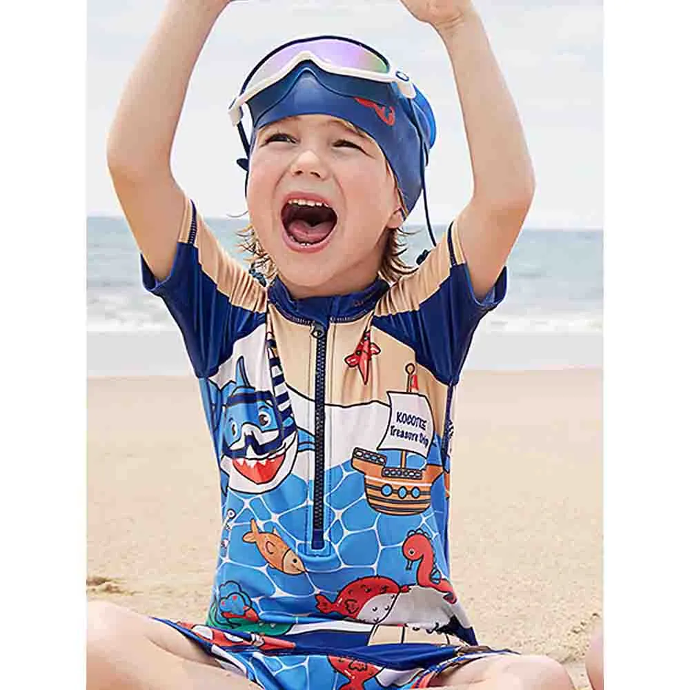 Little Surprise Box Under Sea theme Swimwear for Kids & Toddlers with UPF 50 