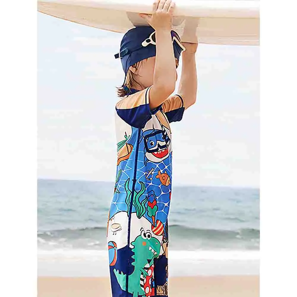 Little Surprise Box Under Sea theme Swimwear for Kids & Toddlers with UPF 50 