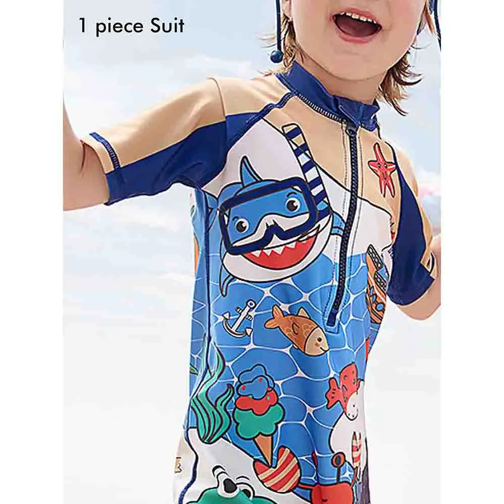 Little Surprise Box Under Sea theme Swimwear for Kids & Toddlers with UPF 50 