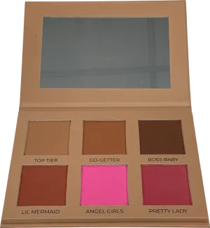 neude Blush Bronze Palette Dreams 2 Reality 6x4g