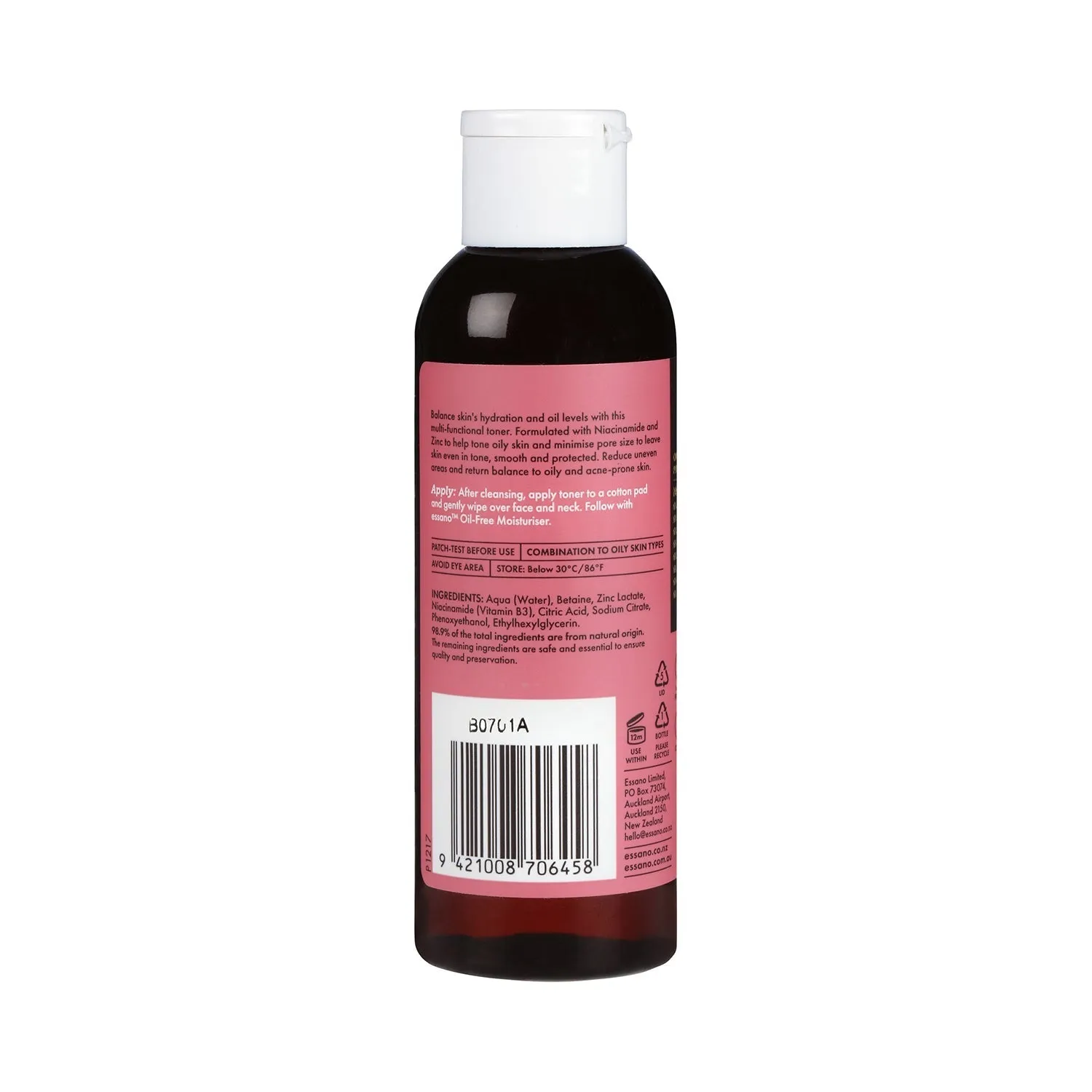 Oil Control Niacinamide Balancing Toner