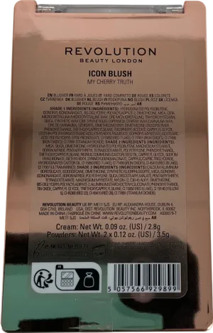 Revolution Icon Blush Palette My Cherry Truth 9.8g