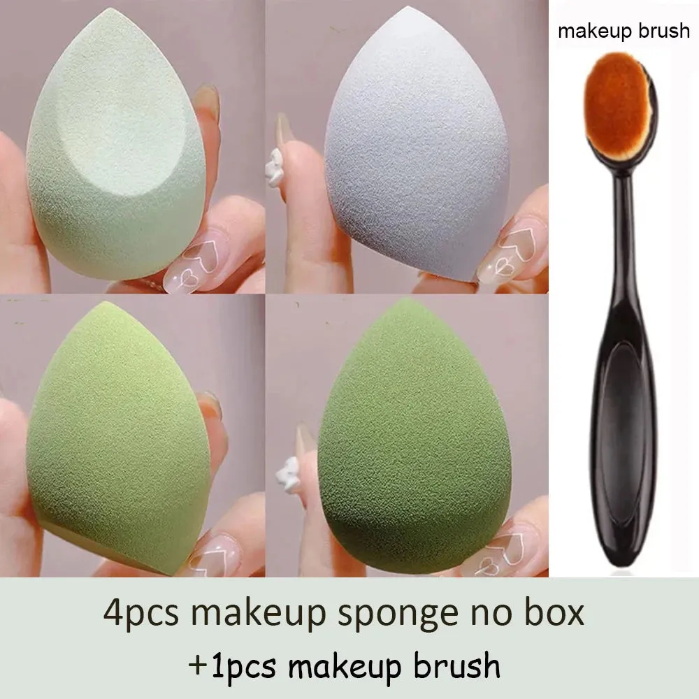 Sponge for Makeup Beauty Blender with Box Foundation Powder Blush Make up Tool Beauty Egg 1/4pc XISHOW Makeup Sponge Blender