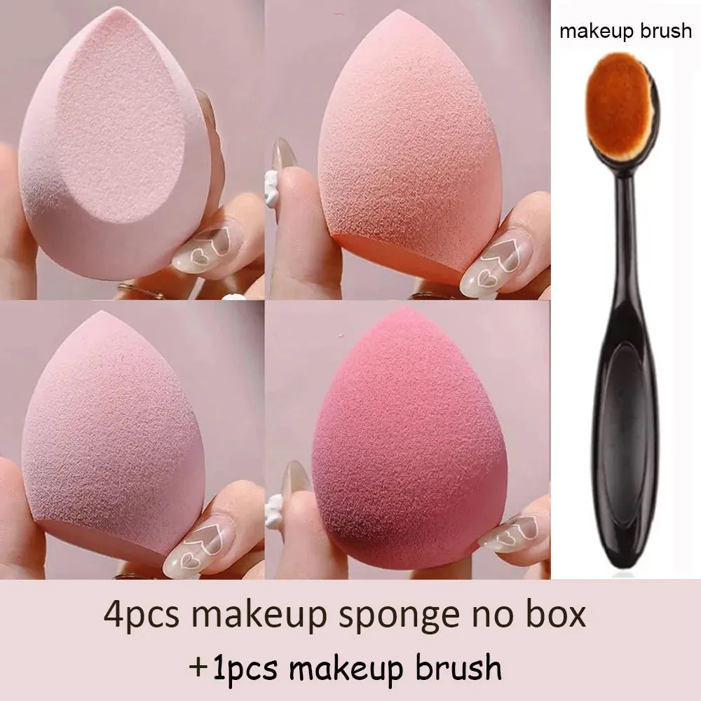 Sponge for Makeup Beauty Blender with Box Foundation Powder Blush Make up Tool Beauty Egg 1/4pc XISHOW Makeup Sponge Blender