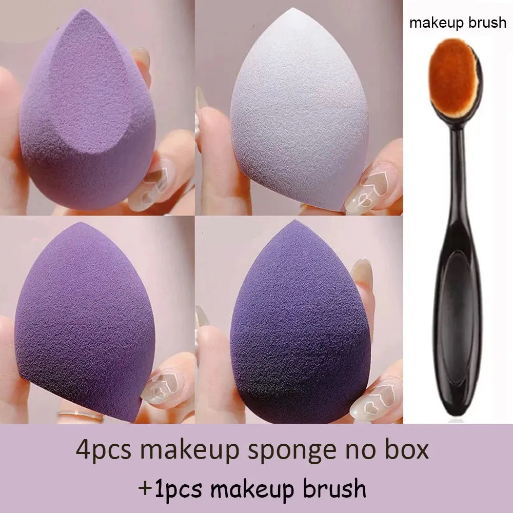 Sponge for Makeup Beauty Blender with Box Foundation Powder Blush Make up Tool Beauty Egg 1/4pc XISHOW Makeup Sponge Blender