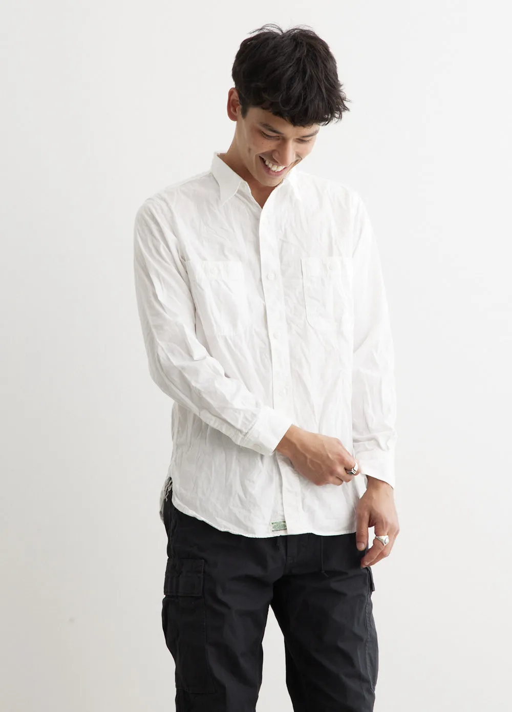 White Chambray Shirt